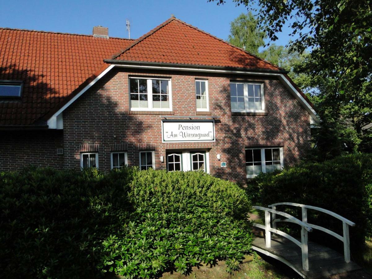 Pension Am Wiesengrund Detern Экстерьер фото
